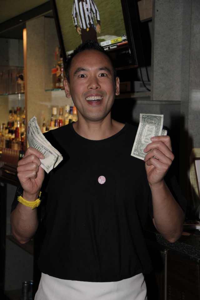 Our
		number one best bartender Andrew